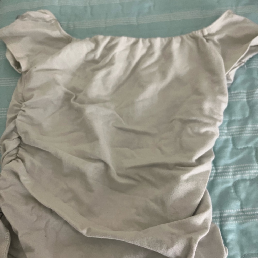 Elegant Cream Women's Top
